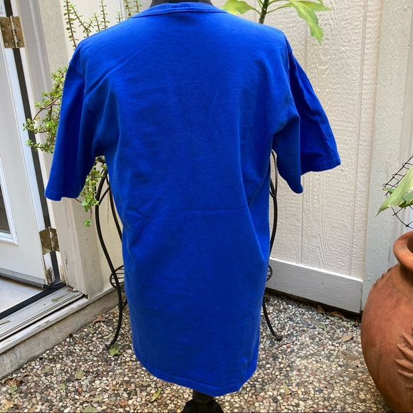 Champion unisex T-shirt, size L , Cobalt Blue - Picture 2 of 6
